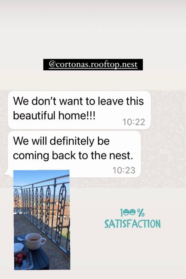 Cortona'S Rooftop Nest Exterior photo